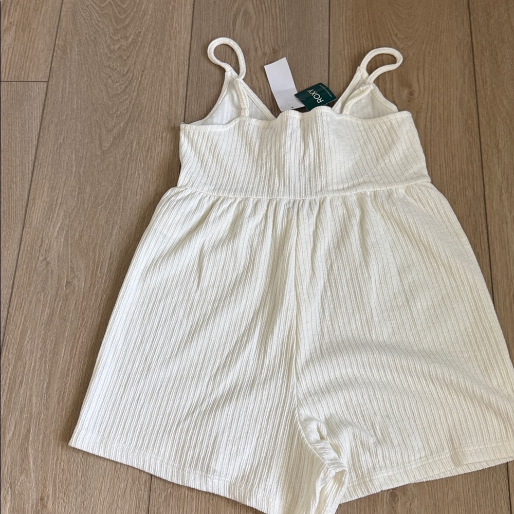 Roxy Cream Knit Romper - Picture 4 of 5